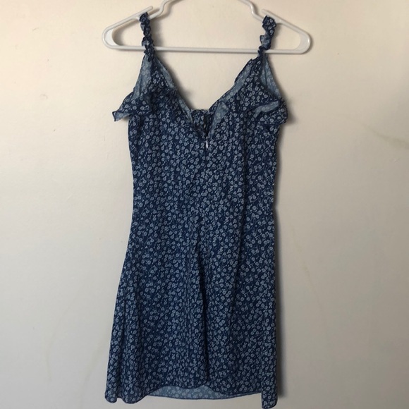 Blue Mini Dress - Picture 9 of 10